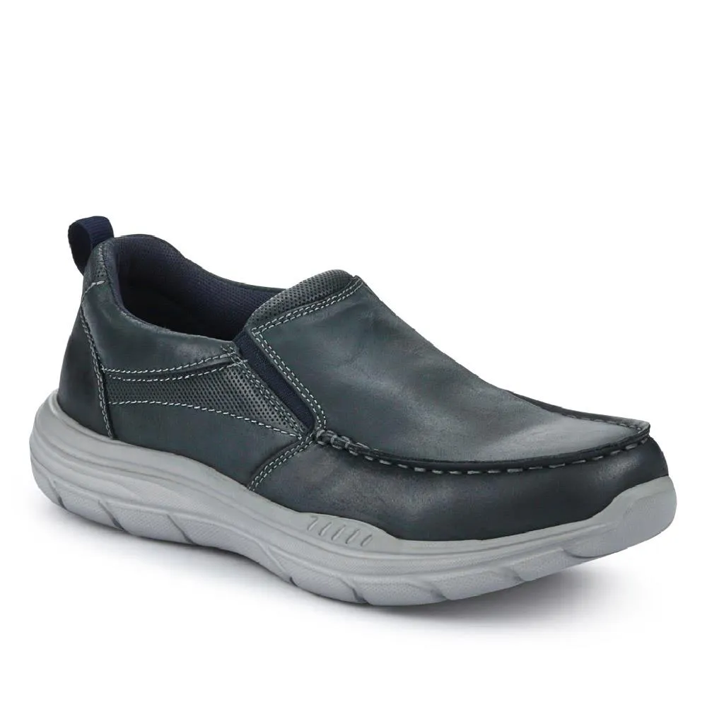 Leather Laceless Slip-On Shoes - AATRA41009 / 326 949