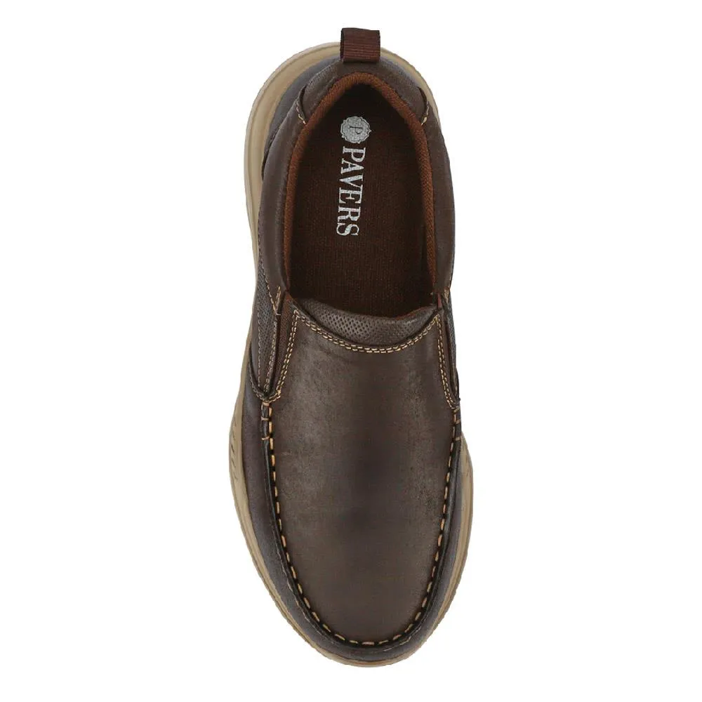Leather Laceless Slip-On Shoes - AATRA41009 / 326 949