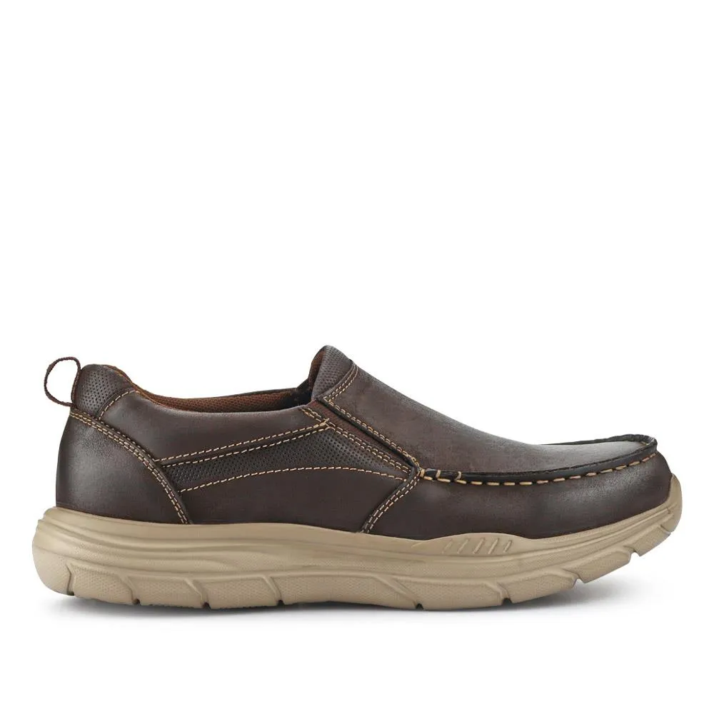 Leather Laceless Slip-On Shoes - AATRA41009 / 326 949