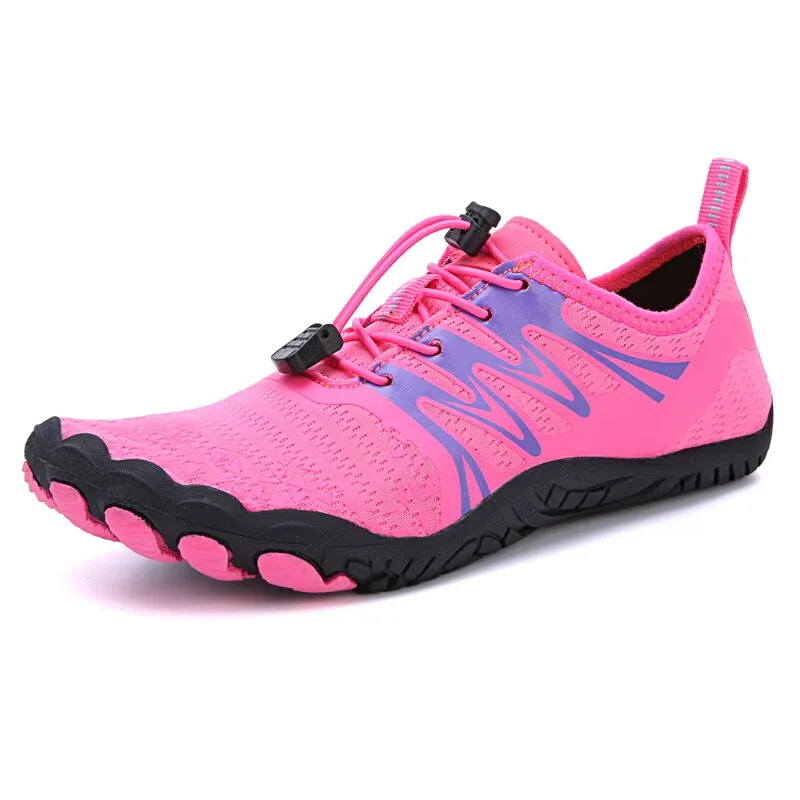 Men Women Barefoot Portable Wading Shoes Beach