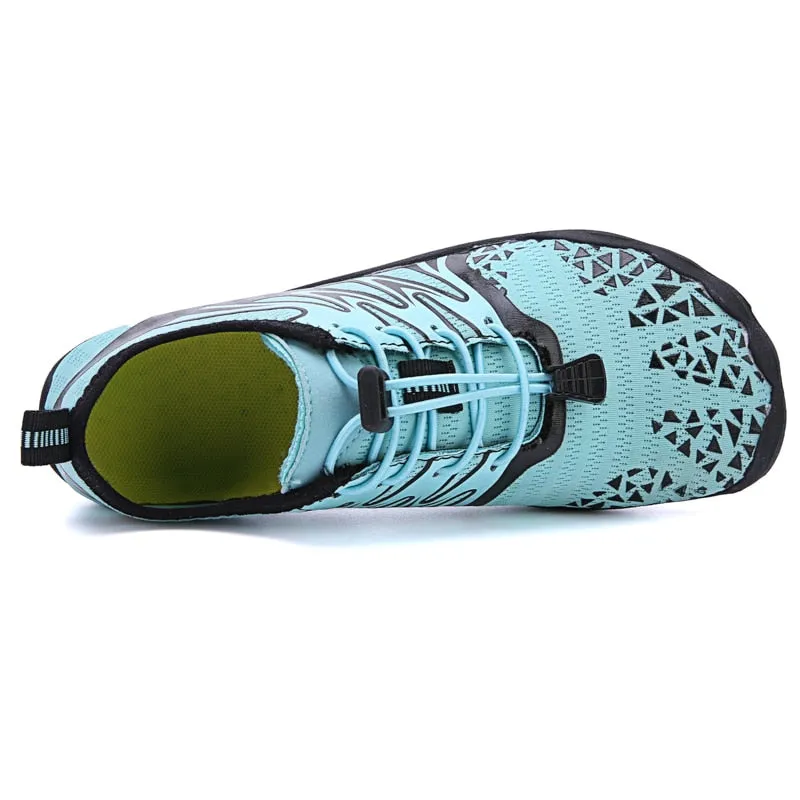 Men Women Barefoot Portable Wading Shoes Beach