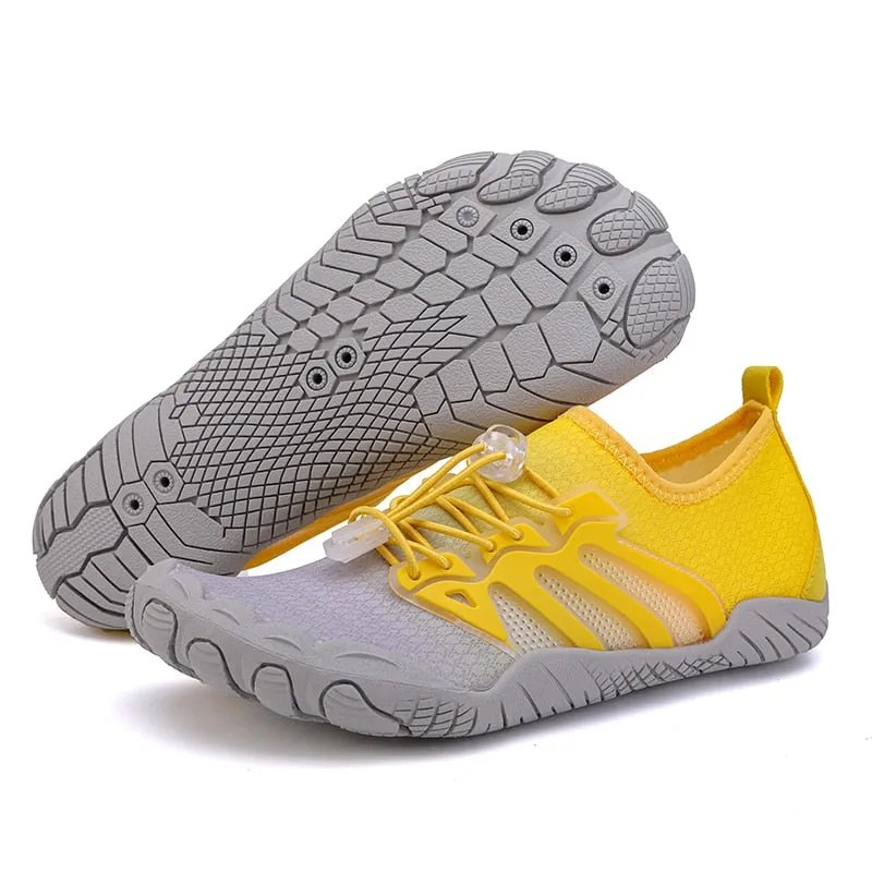 Men Women Barefoot Portable Wading Shoes Beach