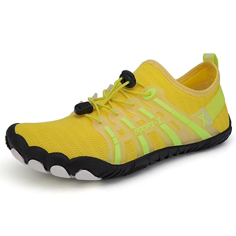 Men Women Barefoot Portable Wading Shoes Beach