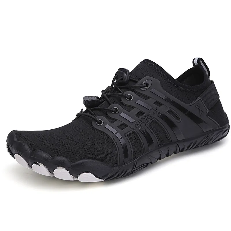 Men Women Barefoot Portable Wading Shoes Beach