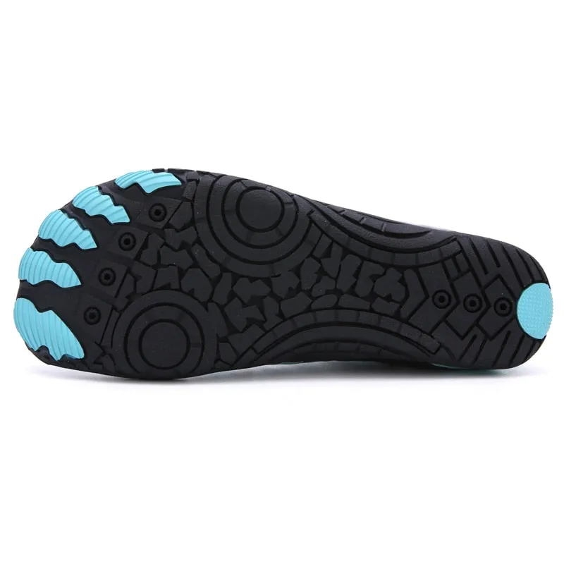 Men Women Barefoot Portable Wading Shoes Beach