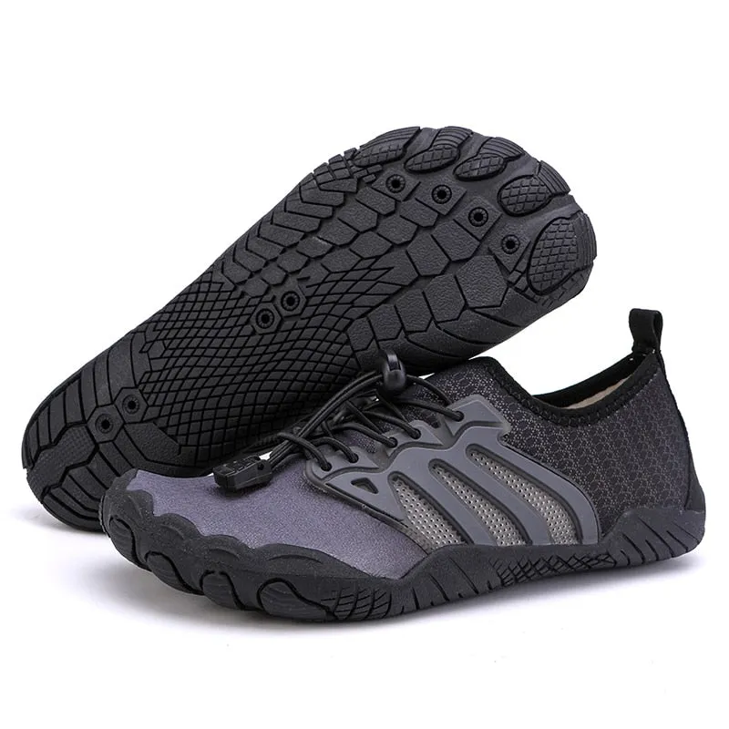 Men Women Barefoot Portable Wading Shoes Beach