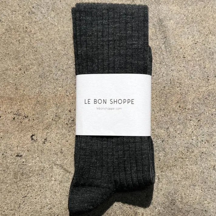 Merino Wool Blend School Girl Knee Socks