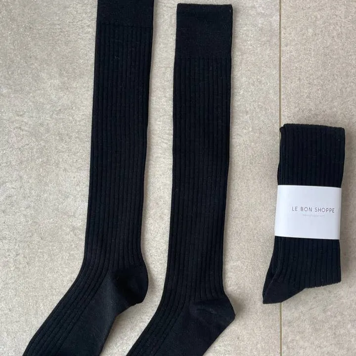 Merino Wool Blend School Girl Knee Socks