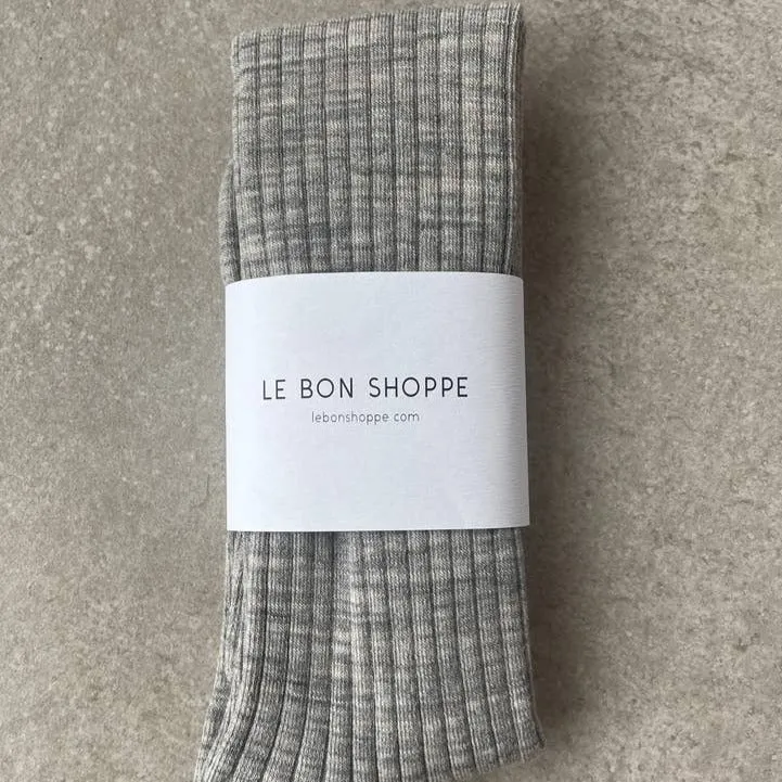 Merino Wool Blend School Girl Knee Socks