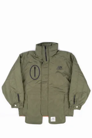 NEW BALANCE X SALEHE BEMBURY YURT INTEL JACKET OLIVE GREEN