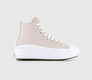 Odd Sizes - Kids Converse All Star Move Jnr Desert Sand Black - UK Sizes Right 3/Left 4