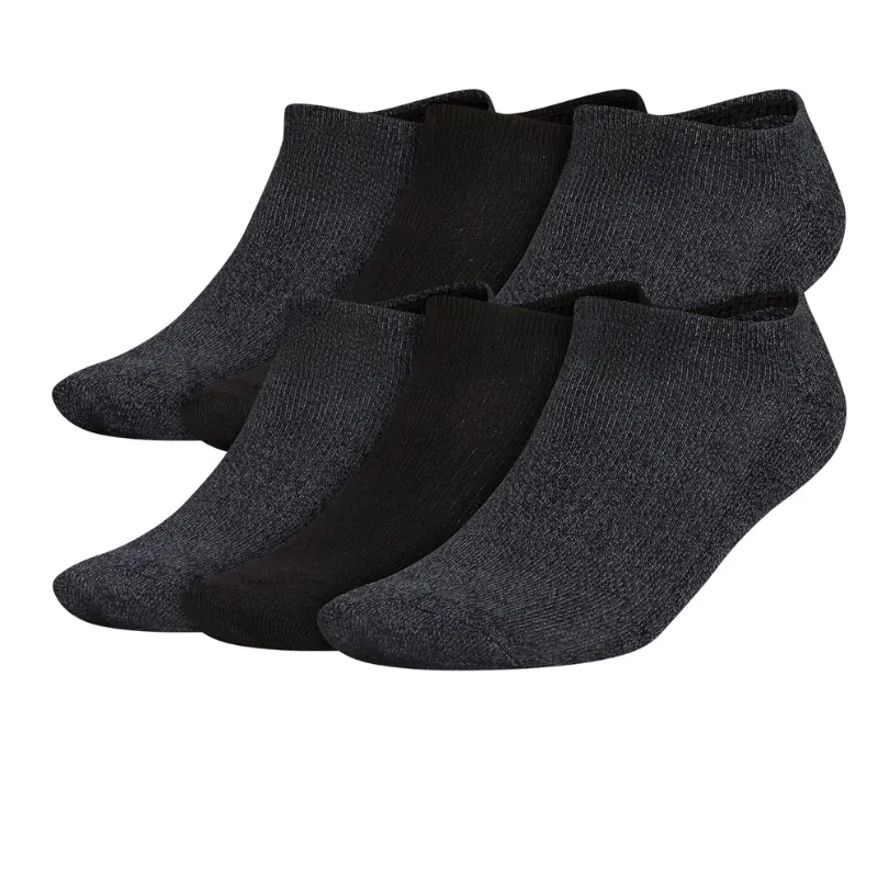 Pack Of 6 Minimalistic Style No Show Compression Socks