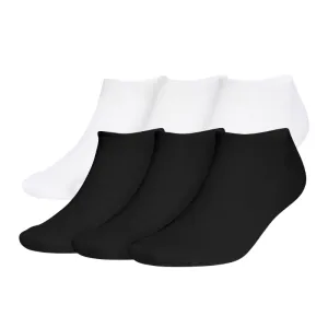 Pack Of 6 Minimalistic Style No Show Compression Socks