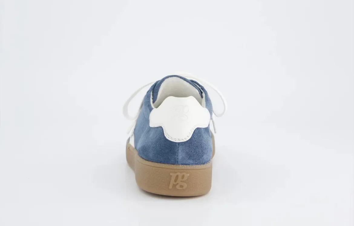 Paul Green blue suede sneakers