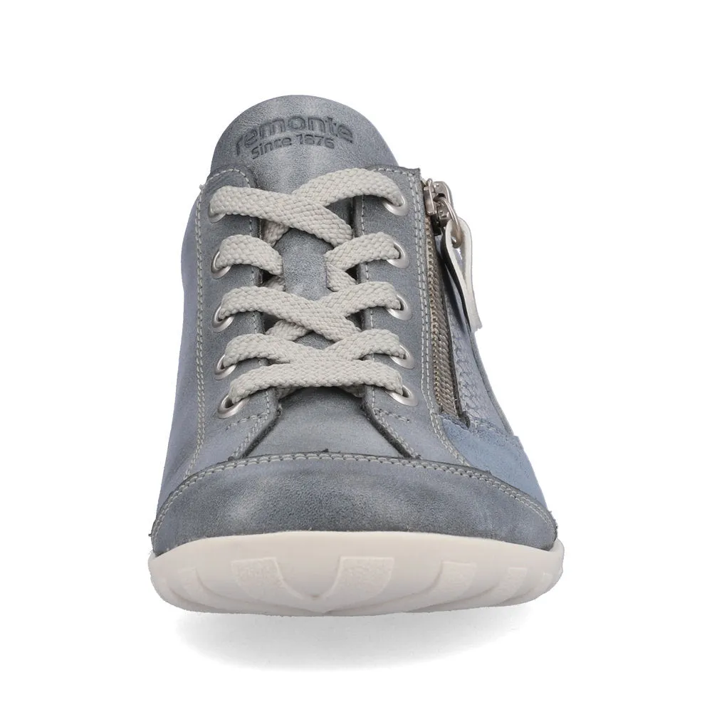Remonte Ladies Zip Sided Lace Up casual Shoe