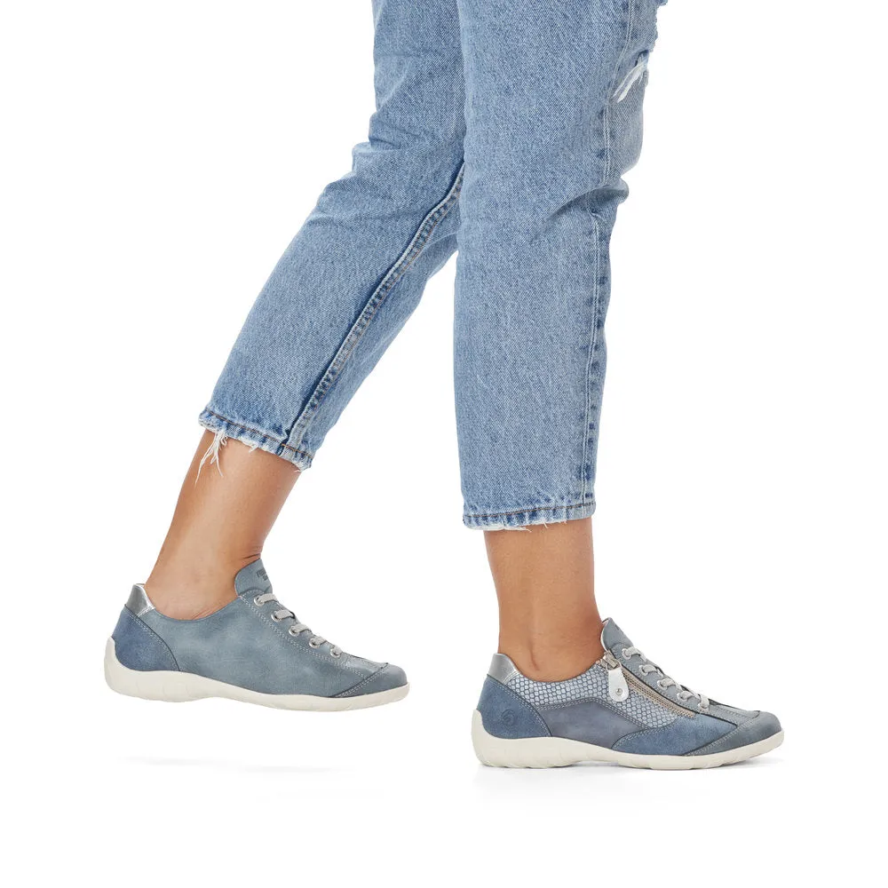 Remonte Ladies Zip Sided Lace Up casual Shoe