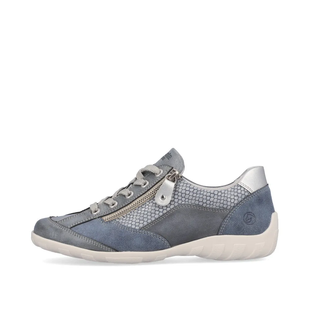 Remonte Ladies Zip Sided Lace Up casual Shoe