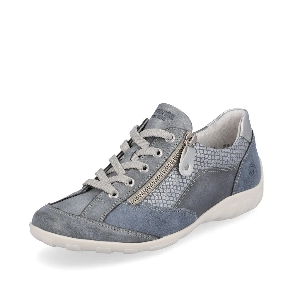 Remonte Ladies Zip Sided Lace Up casual Shoe
