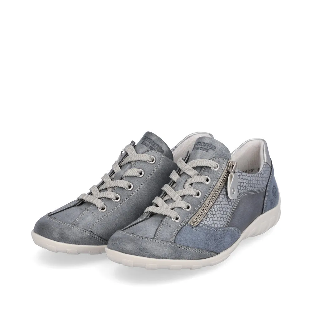 Remonte Ladies Zip Sided Lace Up casual Shoe