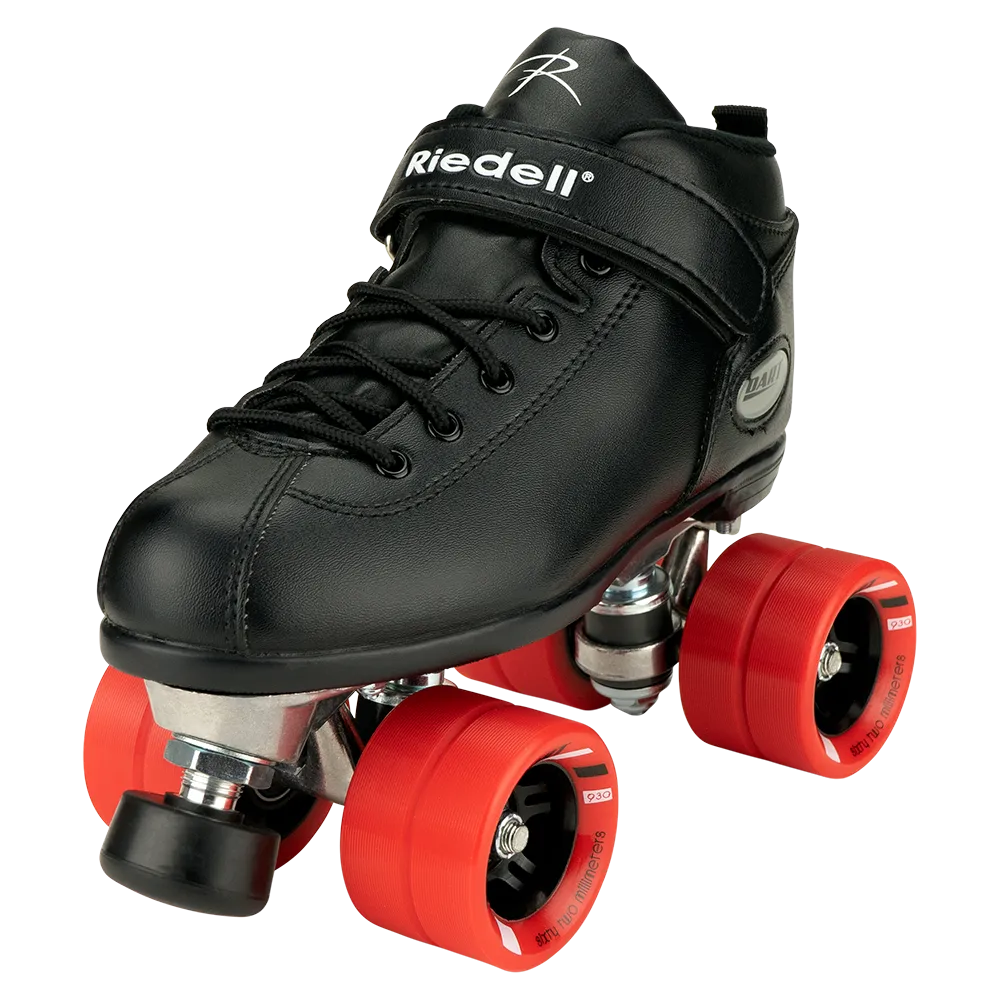 Riedell Dart Roller Skate Set Black