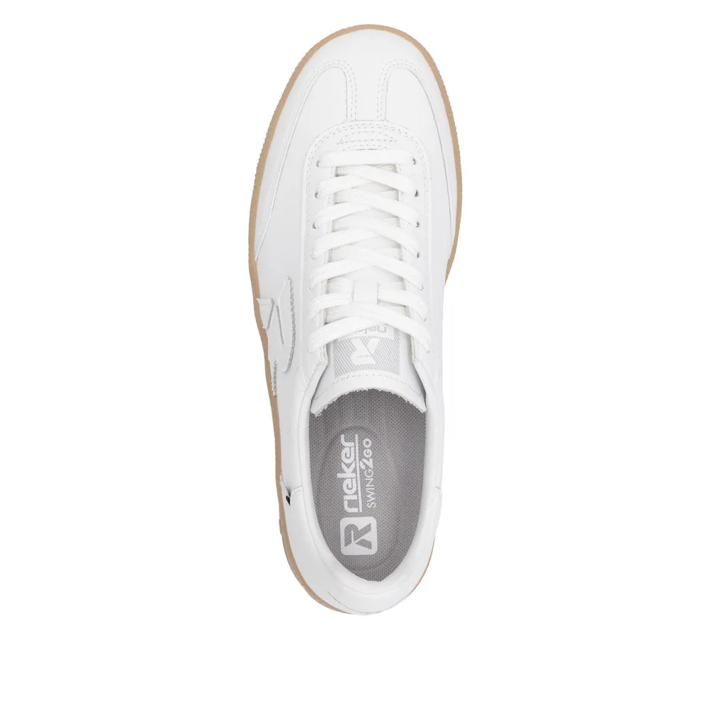 Rieker Ladies Low Profile Lace Up Sneaker