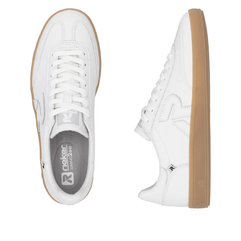 Rieker Ladies Low Profile Lace Up Sneaker
