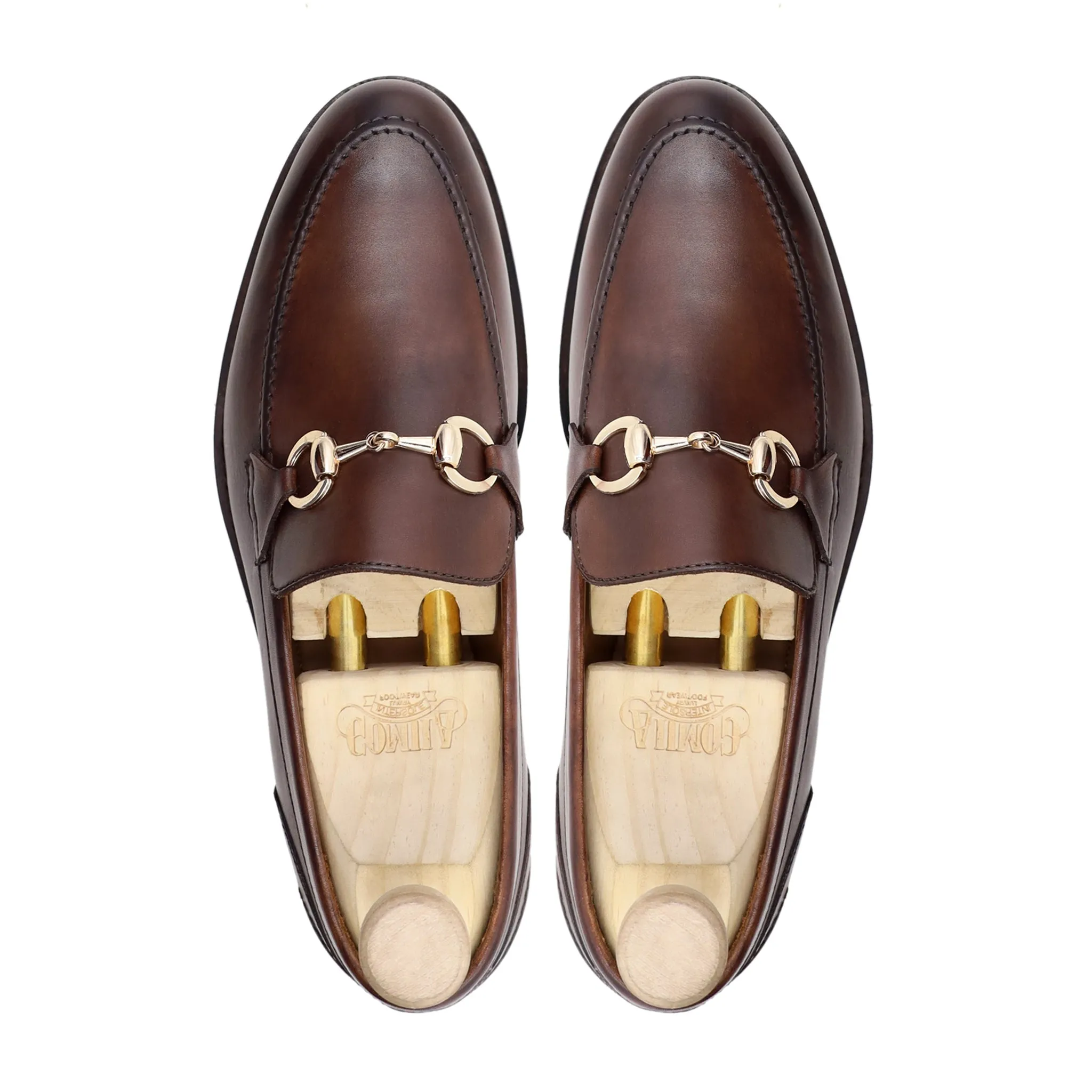 Stam - Men's Brown Calf Leather Loafer - Goodyear Welted