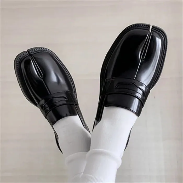 Vintage Split Toe Tabi Loafers