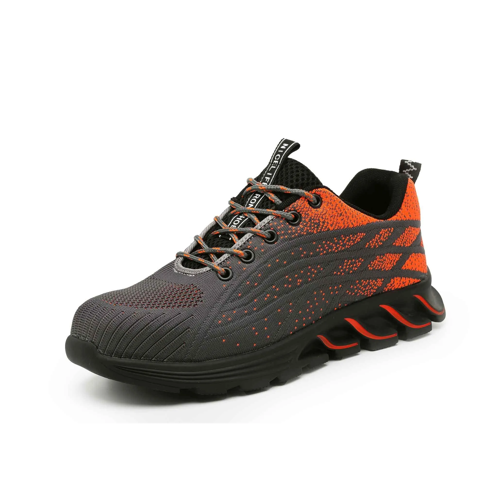Women's Lightweight Steel Toe Sneakers - Rubber Sole | B240