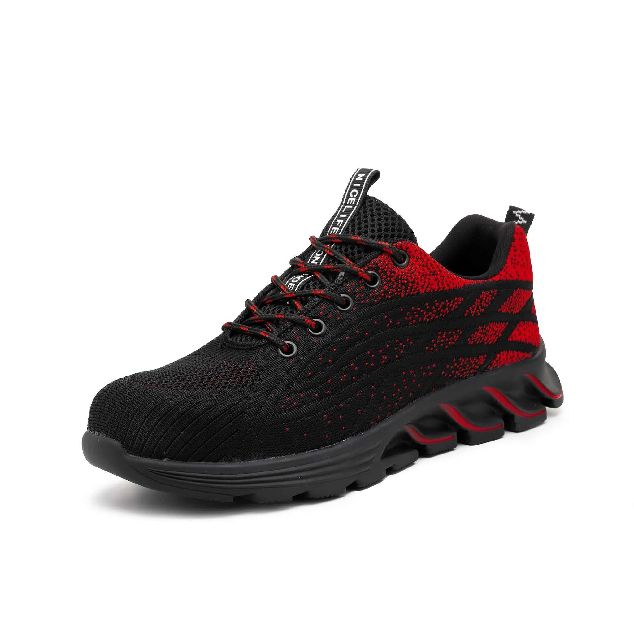 Women's Lightweight Steel Toe Sneakers - Rubber Sole | B240