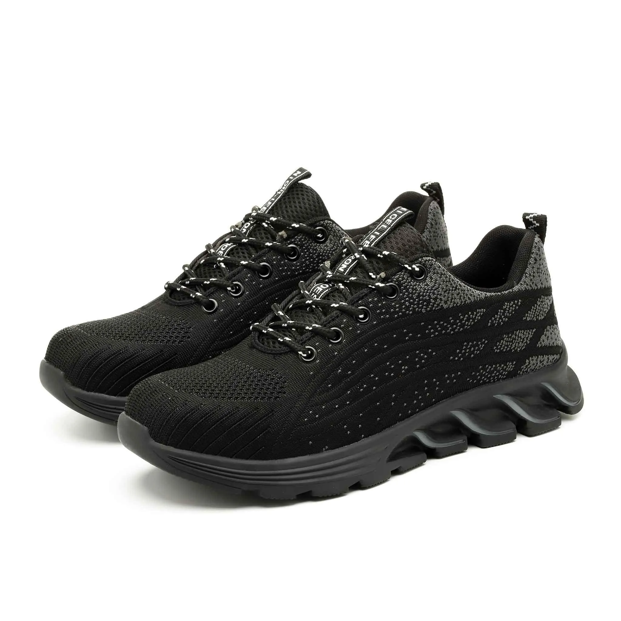 Women's Lightweight Steel Toe Sneakers - Rubber Sole | B240