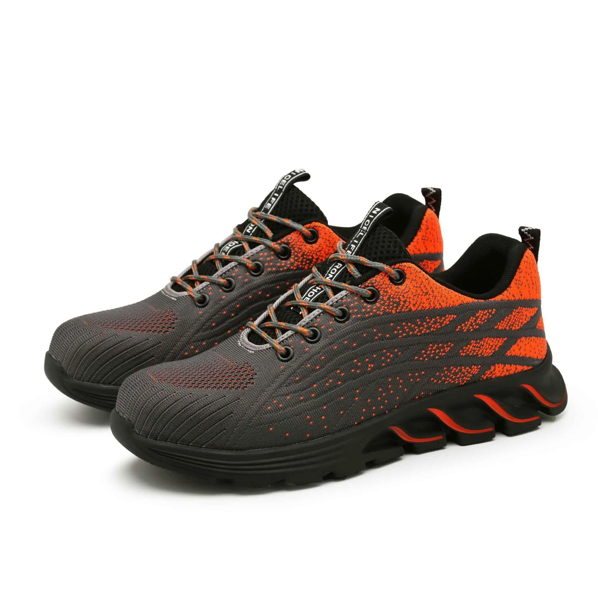 Women's Lightweight Steel Toe Sneakers - Rubber Sole | B240