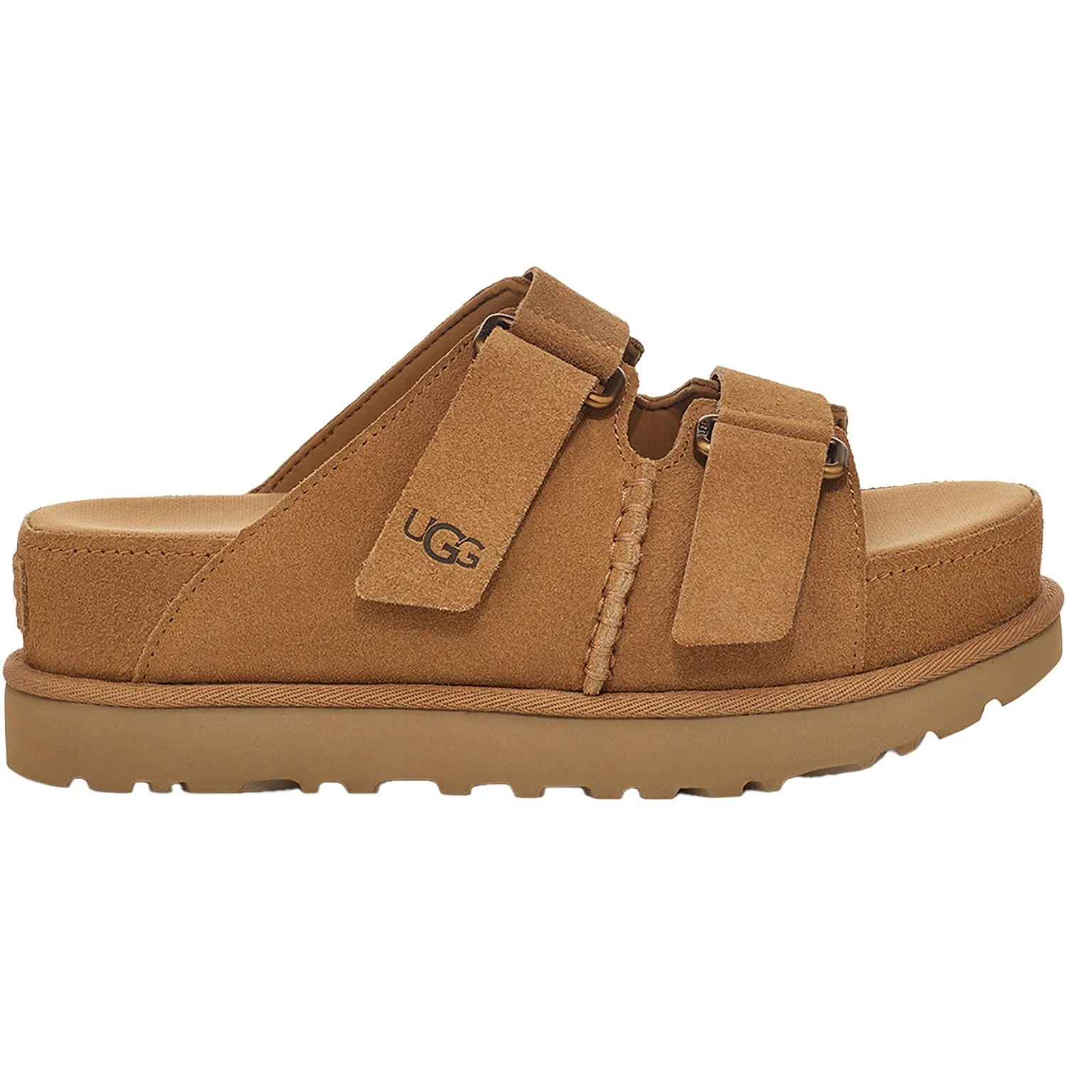 Women's UGG Goldenstar Hi Slide Chestnut